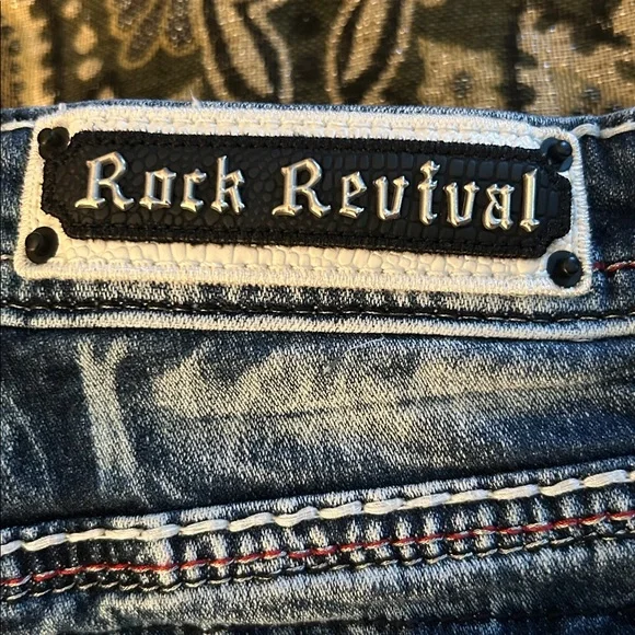 Rock Revival Jean shorts tag size 30